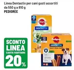 Pedigree - Linea Dentastix Per Cani Pedigree - Linea Dentastix Per Cani