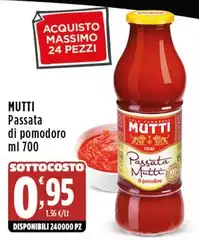 Mutti - Passata Di Pomodoro