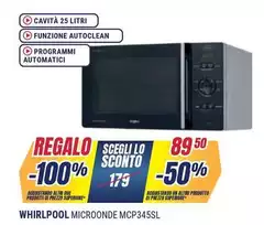 Whirlpool - Microonde MCP345SL Whirlpool - Microonde MCP345SL