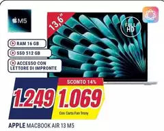 Apple - Macbook Air 13 M5 Apple - Macbook Air 13 M5
