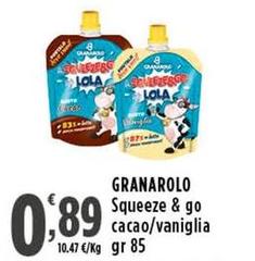 Granarolo - Squeeze & Go Cacao