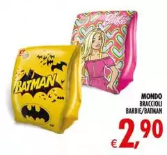 Mondo natura - Braccioli Barbie/ Batman