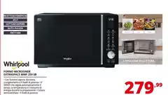 Whirlpool - Forno Microonde Extraspace MWF 259 SB Whirlpool - Forno Microonde Extraspace MWF 259 SB