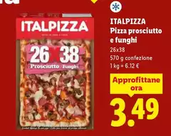 Italpizza - Pizza Prosciutto E Funghi