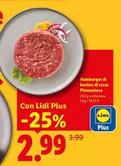 Hamburger Di Bovino Di Razza Piemontese Hamburger Di Bovino Di Razza Piemontese