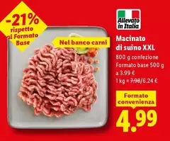 Macinato Di Suino XXL Macinato Di Suino XXL