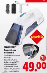 Silvercrest - Smacchiatore Ricaricabile Silvercrest - Smacchiatore Ricaricabile