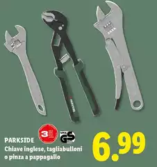 Parkside - Chiave Inglese, Tagliabulloni O Pinza A Pappagallo