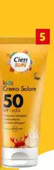 Cien Sun - Crema Solare SPF50+ Per Bambini, 100 Ml Cien Sun - Crema Solare SPF50+ Per Bambini, 100 Ml