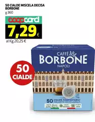 Caffe borbone - 50 Cialde Miscela Decisa
