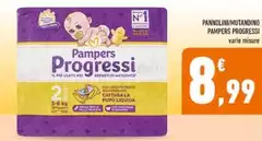 Pampers - Pannolini/Putandino Progressi Pampers - Pannolini/Putandino Progressi