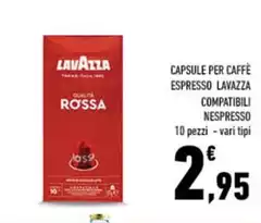 Lavazza - Capsule Per Caffè Espresso  Compatibili Nespresso