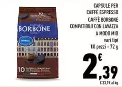 Caffe borbone - Capsule Per Caffe Espresso Caffe borbone - Capsule Per Caffe Espresso