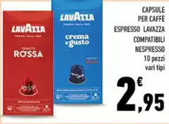 Lavazza - Capsule Per Caffè Espresso Compatibili Nespresso Lavazza - Capsule Per Caffè Espresso Compatibili Nespresso