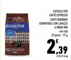 Caffe borbone - Capsule Per Caffè Espresso