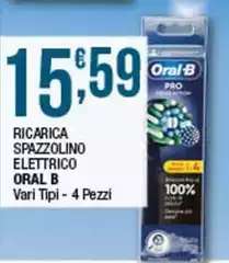 Oral b - Ricarica Spazzolino Elettrico