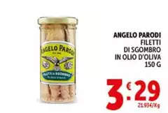 Angelo Parodi - Filetti Di Sgombro In Olio D' Oliva