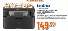 Brother - Stampante Multifunzione Laser Monocromatica Dcpillogow Brother - Stampante Multifunzione Laser Monocromatica Dcpillogow