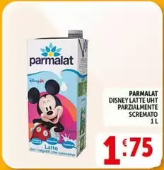 Parmalat -  Disney Latte UHT Parzialmente Scremato