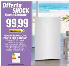 Frigorifero Potra 90 L' Sansui Frigorifero Potra 90 L' Sansui