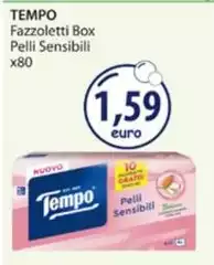 Tempo - Fazzoletti Box Pelli Sensibili Tempo - Fazzoletti Box Pelli Sensibili