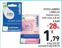 Labello - Stick Labbra Labello - Stick Labbra