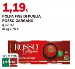 Rosso gargano - Polpa Fine Di Puglia Rosso gargano - Polpa Fine Di Puglia