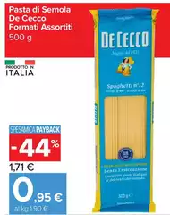 De Cecco - Pasta Di Semola De Cecco - Pasta Di Semola