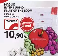 Fruit of the loom - Maglie Intime Uomo Fruit Of The Loom Fruit of the loom - Maglie Intime Uomo Fruit Of The Loom