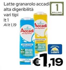 Granarolo - Latte  Accadi Alta Digeribilità