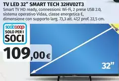 Smart technologies - Tv Led 32" 32HV02T3