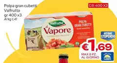 Valfrutta - Polpa Gran Cubetti