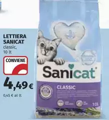 Sanicat - Lettiera Classic Sanicat - Lettiera Classic