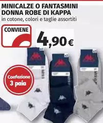 Kappa - Minicalze O Fantasmini Donna Robe Di Kappa - Minicalze O Fantasmini Donna Robe Di