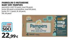 Pampers - Pannolini O Mutandine Baby Dry