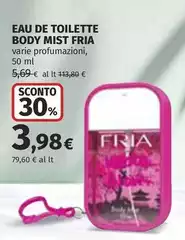 Fria - Eau De Toilette Body Mist Fria - Eau De Toilette Body Mist