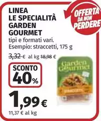 Garden gourmet - Linea Le Specialità Garden gourmet - Linea Le Specialità