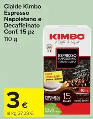 Kimbo - Cialde Espresso Napoletano E Decaffeinato Kimbo - Cialde Espresso Napoletano E Decaffeinato