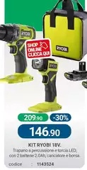 Ryobi - Kit 18V