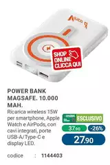 Vinco - Power Bank Magsafe 10.000 MAH Vinco - Power Bank Magsafe 10.000 MAH