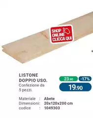 Listone Doppio Uso Listone Doppio Uso