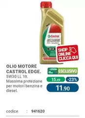 Castrol - Olio Motore Edge Castrol - Olio Motore Edge