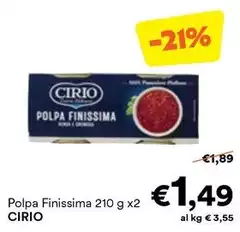Cirio - Polpa Finissima Cirio - Polpa Finissima