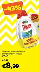 Dixan - Detersivo Lavatrice Formato Convenienza 44 Lavaggi Dixan - Detersivo Lavatrice Formato Convenienza 44 Lavaggi