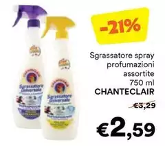 Chanteclair - Sgrassatore Spray Chanteclair - Sgrassatore Spray
