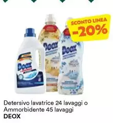 Linea - Detersivo Lavatrice 24 Lavaggi O Ammorbidente 45 Lavaggi Linea - Detersivo Lavatrice 24 Lavaggi O Ammorbidente 45 Lavaggi