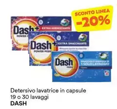 Dash - Detersivo Lavatrice In Capsule Dash - Detersivo Lavatrice In Capsule