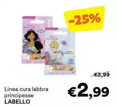 Labello - Linea Cura Labbra Principesse Labello - Linea Cura Labbra Principesse