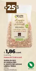Cereal terra - Zuppa Di Ceci Ai Cereali Di Il Gusto Del Legumi Abcg Cereal terra - Zuppa Di Ceci Ai Cereali Di Il Gusto Del Legumi Abcg