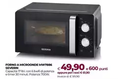 Severin - Forno A Microonde MW7886 Severin - Forno A Microonde MW7886